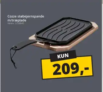 Cozze støbejernspande