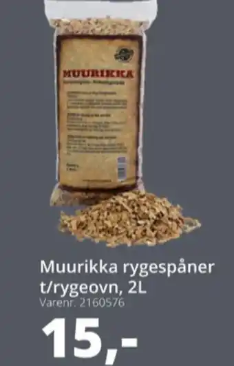 Muurikka røgeflis