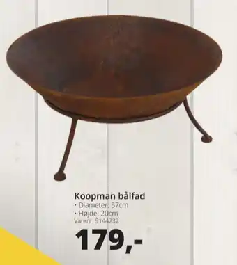 Koopman bålfad