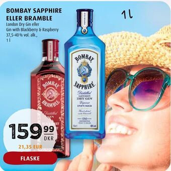Scandinavian Park Bombay sapphire eller bramble tilbud