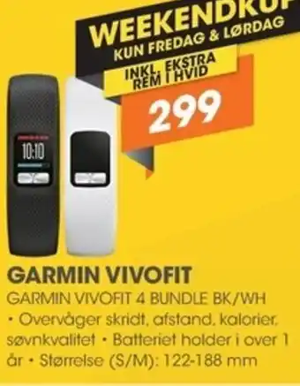Expert Garmin Vivofit tilbud