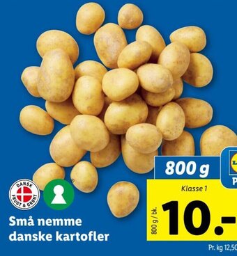 Lidl Små nemme danske kartofler tilbud