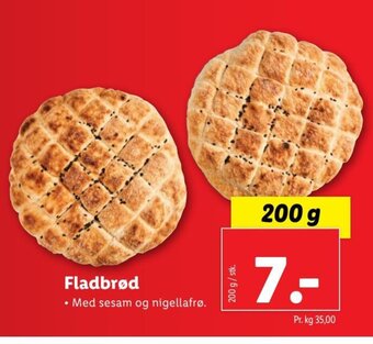 Lidl Fladbrød tilbud