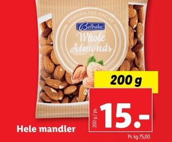 Lidl Hele Mandler tilbud