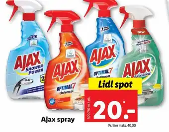 Lidl Ajax Spray tilbud