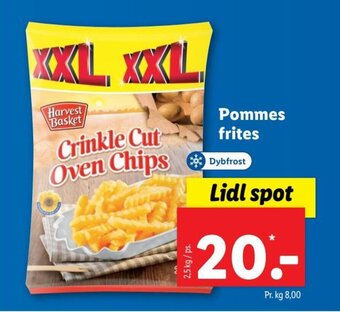 Lidl Pommes frites tilbud