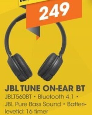 JBL Tune On-Ear BT JBLT560BT