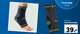 Lidl Sportsbandage tilbud