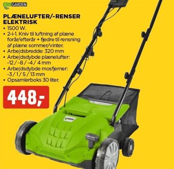 jem & fix Plænelufter/-Renser Elektrisk tilbud