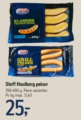 Føtex Steff houlberg grillpølser tilbud