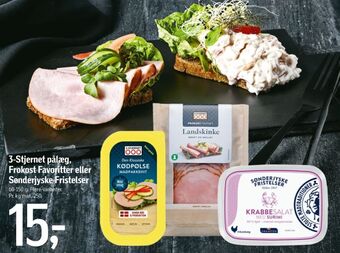 Sønderjyske fristelser krabbesalat med surimi