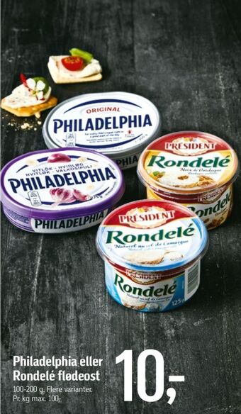 Føtex Philadelphia flødeost hvidløg tilbud