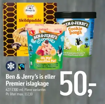 Føtex Toms skildpadde islagkage tilbud