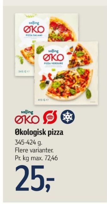 Føtex Salling øko pizza tilbud