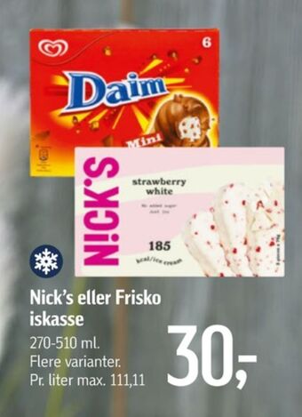 Føtex Daim isvafler tilbud