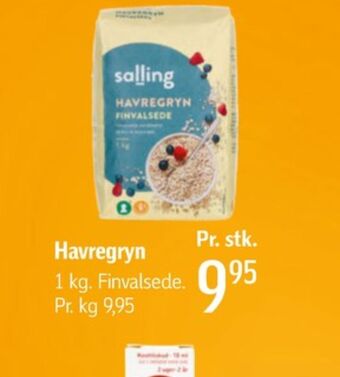 Føtex Salling havregryn tilbud