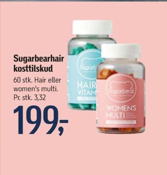 Føtex Sugarbearhair vitaminer tilbud