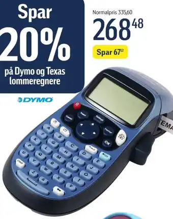 Dymo dymoskriver
