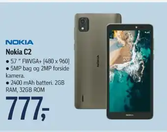 Føtex Nokia c2 mobiltelefon tilbud