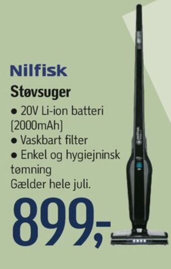 Føtex Nilfisk støvsuger tilbud
