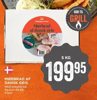 MENY Danish crown grisemørbrad tilbud