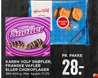 Snøfler kager