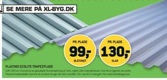 XL-BYG Plastmo trapezplader tilbud