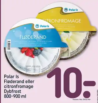 REMA 1000 Fløderand el. citronfromage tilbud