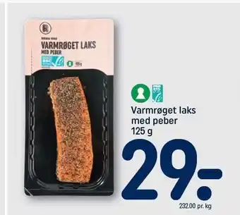 REMA 1000 Varmrøget laks m. peber tilbud