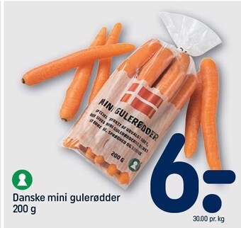REMA 1000 Danske mini gulerødder tilbud