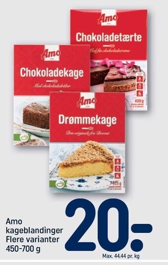 REMA 1000 AMO kageblandinger tilbud