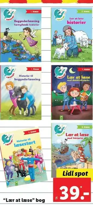 "Lær at læse" bog