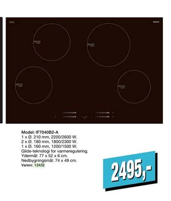 Harald Nyborg Induktionskogeplade tilbud