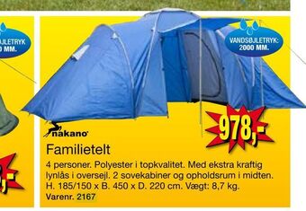 Harald Nyborg Familietelt tilbud