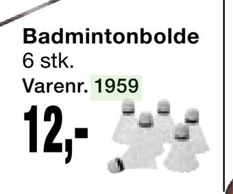 Harald Nyborg Badmintonbolde tilbud