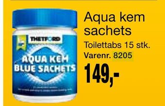 Harald Nyborg Aqua kem sachets tilbud