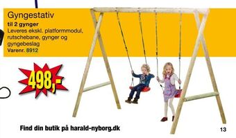 Harald Nyborg Gyngestativ tilbud