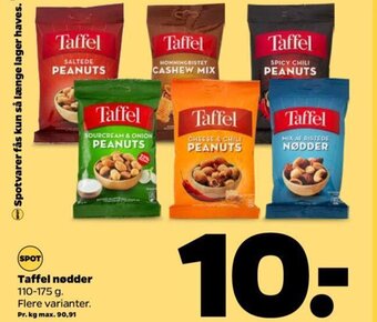 Netto Taffel Nødder tilbud