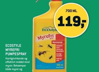 XL-BYG Ecostyle Myrefri Pumpespray tilbud