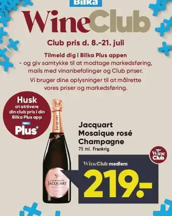 Bilka Jacquart Mosaique Rosé Champagne tilbud