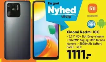 Bilka Xiaomi Redmi 10C tilbud