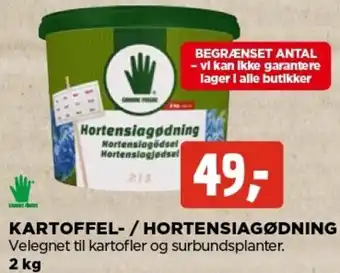 Kartoffel-/ Hortensiagødning