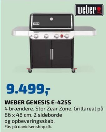 Davidsen Weber gasgrill tilbud