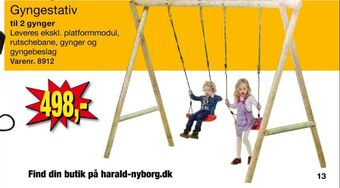 Harald Nyborg Ukendt gyngestativ tilbud