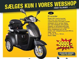 Harald Nyborg El-Scooter tilbud