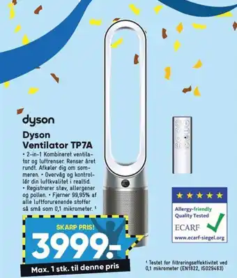 Dyson Dyson Ventilator TP7A