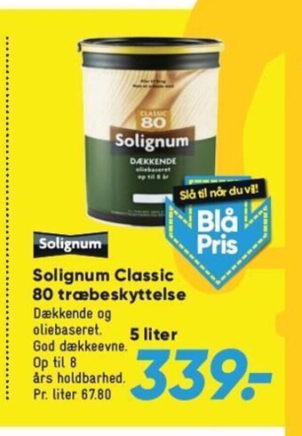 Bilka Solignum Classic 80 Træbeskyttelse tilbud