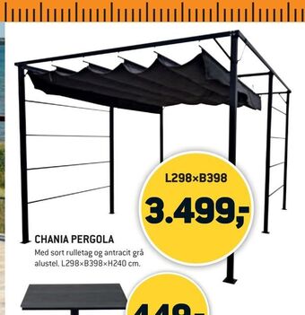 XL-BYG Chania pergola tilbud