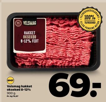 Netto Velsmag hakket oksekød tilbud