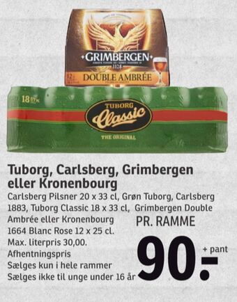 SPAR Pilsner øl tilbud